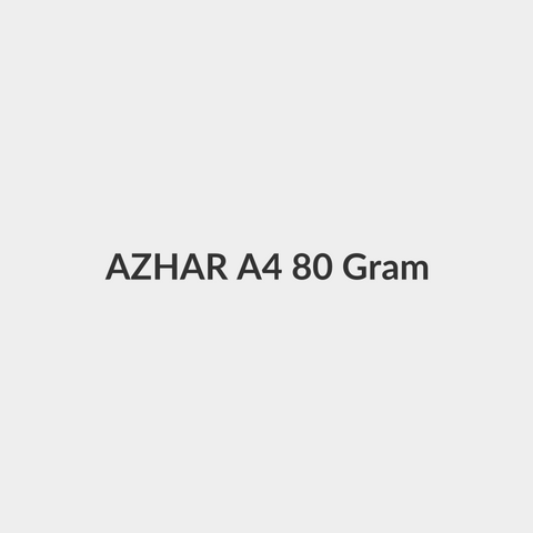 AZHAR  A4 80 Gram - 500 Sheets - High Quality for Printing and Laser Imaging - View 4