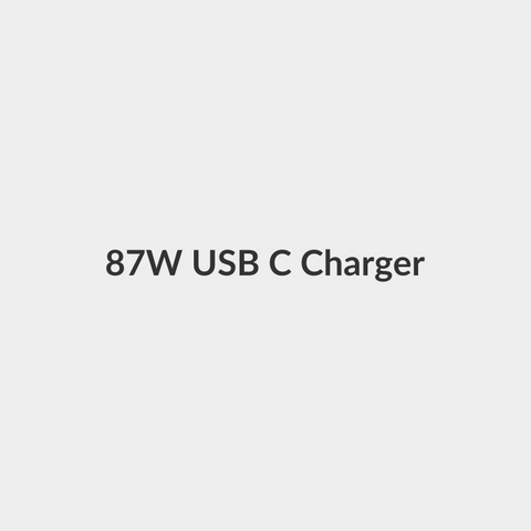 87W USB C Charger Compatible With MacBook Pro 13" 15" (2016-2021) A1707 1719 A1990 A2251 A2289, 61W Fast Charging Power Adapter for MacBook Air 2018 2019 2019 20 and O other Type C devices (20V-4.3A) - Generic