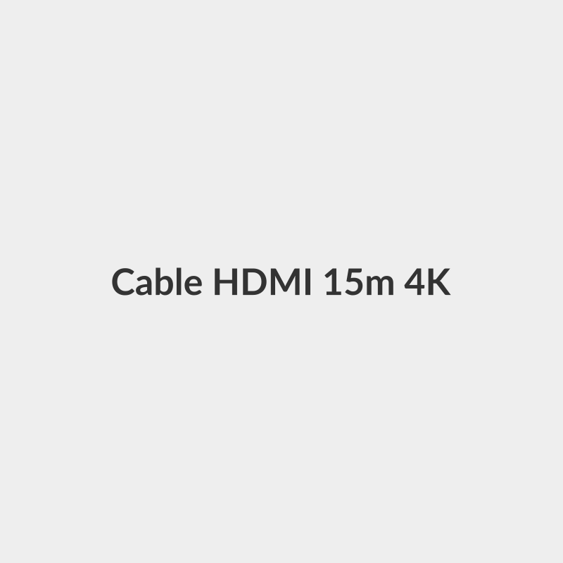 Cable HDMI 15m 4K POINT - Point