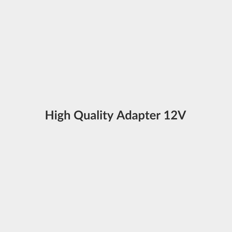 High Quality Adapter 12V 2A with Single Jack (5.5×2.5mm) Used Like New - Generic