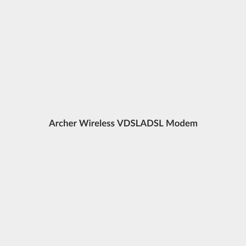 Archer Wireless VDSL/ADSL Modem Router Black - TP-LINK