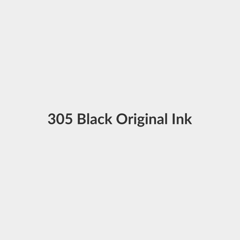 305 Black Original Ink Cartridge Black (1) + HP 305 Tri-color Original Ink Cartridge(1) (3YM61AE/3YM60AE) | Works with HP DeskJet 2700, 2730, 4100 Printers Black/Multicolor - View 4