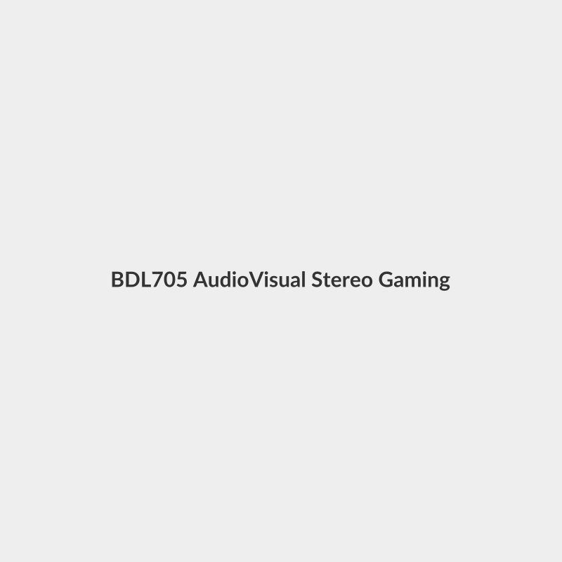 BDL705 Audio-Visual Stereo Gaming Headphones – Dolby Digital Optimized, Professional Mic & Ergonomic Fit - Generic