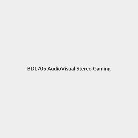 BDL705 Audio-Visual Stereo Gaming Headphones – Dolby Digital Optimized, Professional Mic & Ergonomic Fit - Generic