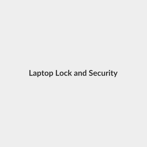 Laptop Lock and Security Cable, 4 Digit Security Password Cable Anti-theft Chain Leash Lock, Combination Lock for Desktops, Notebook and Projectors - Generic