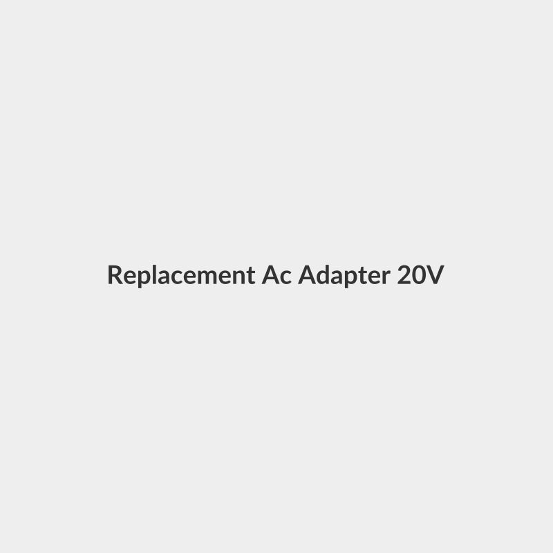 Replacement Ac Adapter 20V 3.25A 65W Slim Tip For Lenovo Thinkpad Laptop Grade A+ ( Better Than High Copy ) Black - Generic