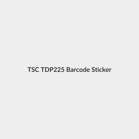 TSC TDP-225 Barcode / Sticker Label Thermal Printer (White) - TSC