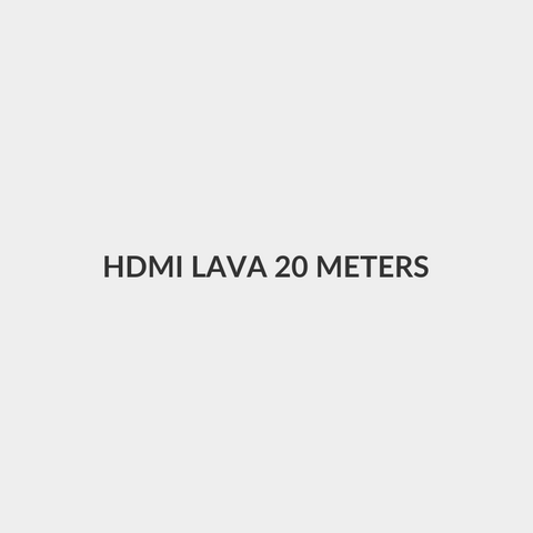 HDMI LAVA 20 METERS FLAT CABLE HIGH SPEED CABLE FOR PC , LAPTOP , XBOX , PLAY STATION , SMART TV AND ANY DEVICE HAS AN HDMI PORT - Lava