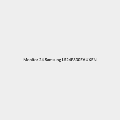 Monitor 24" Samsung LS24F330EAUXEN S33GF 100Hz VA Panel, FHD, HDMI, VGA, 5ms Black - Samsung