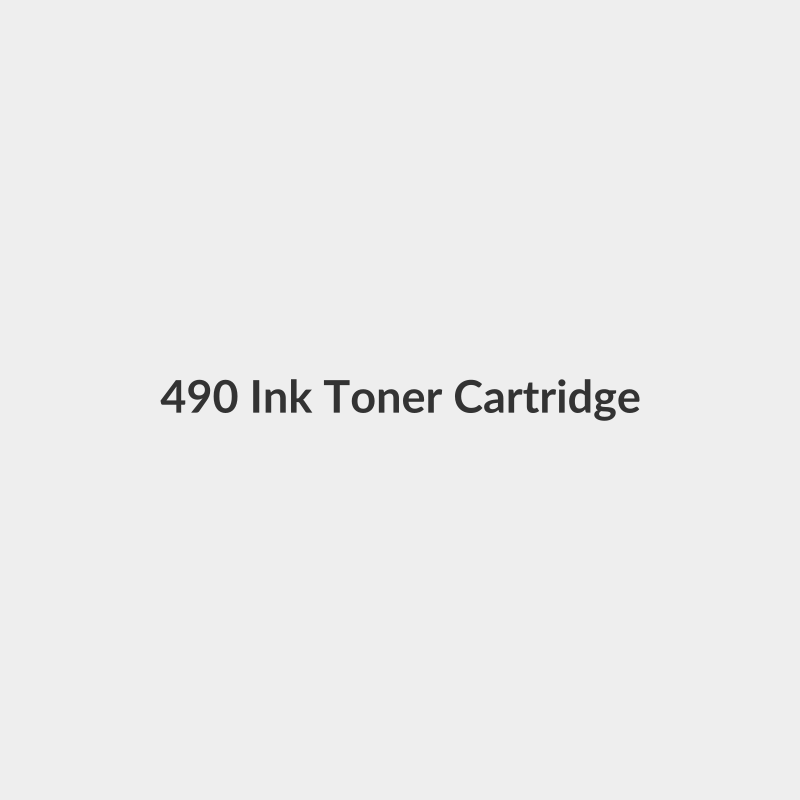 490 Ink Toner Cartridge Cyan - View 4