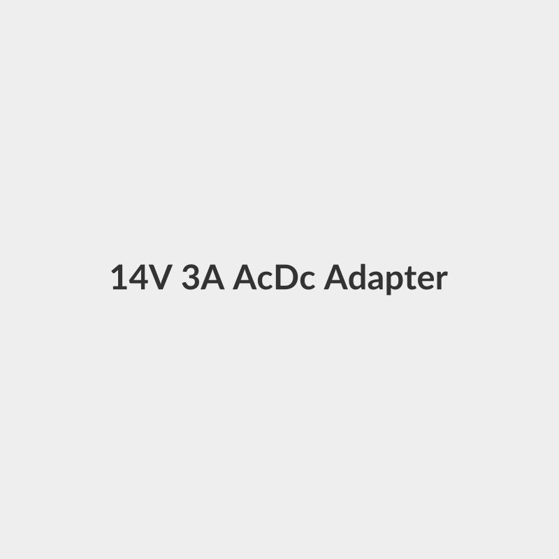 14V 3A Ac-Dc Adapter Power Supply For Samsung Screen Led Black - Generic