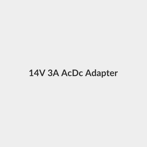 14V 3A Ac-Dc Adapter Power Supply For Samsung Screen Led Black - Generic