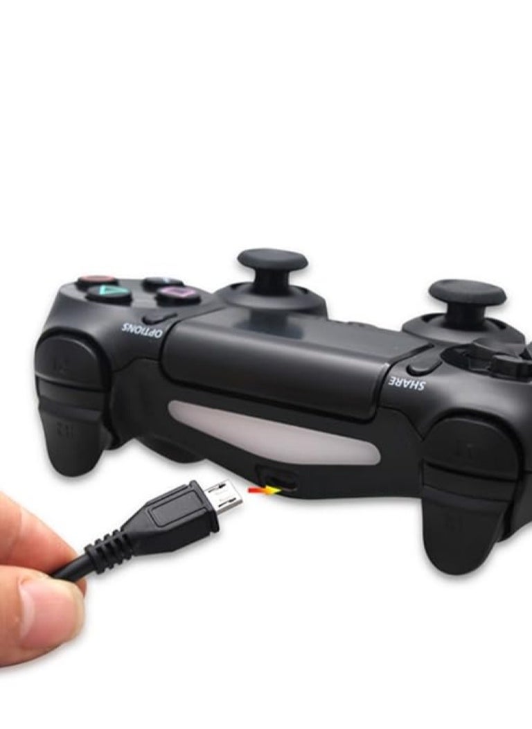 Fast Charging 1.5M Micro USB Cable for PS4 Controller, Xbox One, DualShock 4