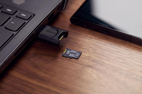 Kingston Canvas Select Plus microSD Memory Card 64GB microSDXC Gen3 100MB/s A1 Card + Adapter - SDCS3/64GB