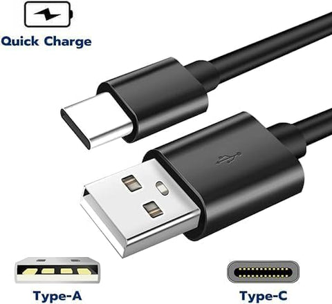 Universal 1.8M  USB-C Cable Charger for PS5/Xbox Series X/S Controllers, High-Speed Type C Charging Cord for PlayStation 5 DualSense, Smartphones, Tablets & All Type-C Devices, Data Sync