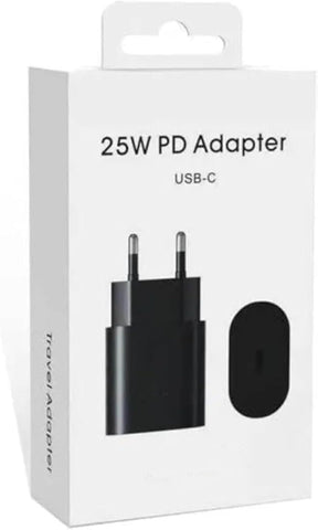 USB C TO TYPE C Charger 25W Fast Charging - A53/S21/S21 FE Compatible with Galaxy S20/Note 20 Ultra/Note 10 Plus Fast Charger and Type C Cable, Wall Mount Fast Replacement Power Adapter