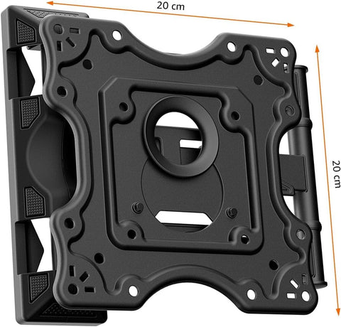 Strong LCD- Metal Full Motion Wall Bracket With Screws And Easy To Install Suit For TV Size 32 To 55 - Black