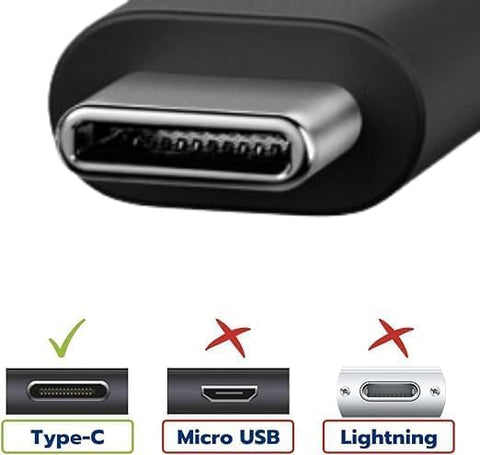 Universal 1.8M  USB-C Cable Charger for PS5/Xbox Series X/S Controllers, High-Speed Type C Charging Cord for PlayStation 5 DualSense, Smartphones, Tablets & All Type-C Devices, Data Sync