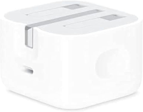 Usb-C Power Adapter 20W Head Only Without Cable In Packing White