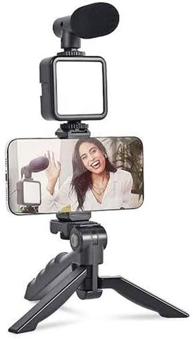 PK-773 Video-Making have 1 Microphone, Remote Control LED Light Stability Useful