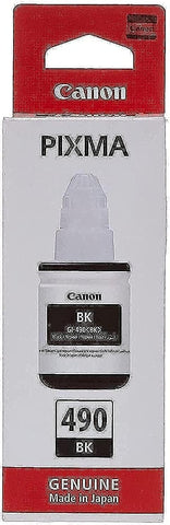 490 Ink Tank Cartridge 4 Color Set Black, Cyan, Yellow & Magenta