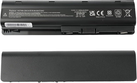 MU06 MU09 Laptop Battery for HP G62 G42 586028-341 588178-141 WD548AA WD549AA 593562-001 CQ58 Pavillon DV6 DV7 G62 G72 G6 G7 DM4 HSTNN-LB0W HSTNN-LB0W 【10.8V/5200mAh】