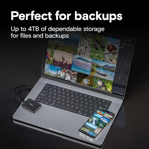 Crucial X9 1TB External SSD Hard Drive, up to 1050MB/s, Compatible with PC, Mac, PlayStation and Xbox, USB-C 3.2, Portable SSD 1 TB