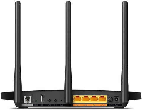 TP-Link Archer VR400-AC1200 Wireless Gigabit VDSL/ADSL Modem Router, Black