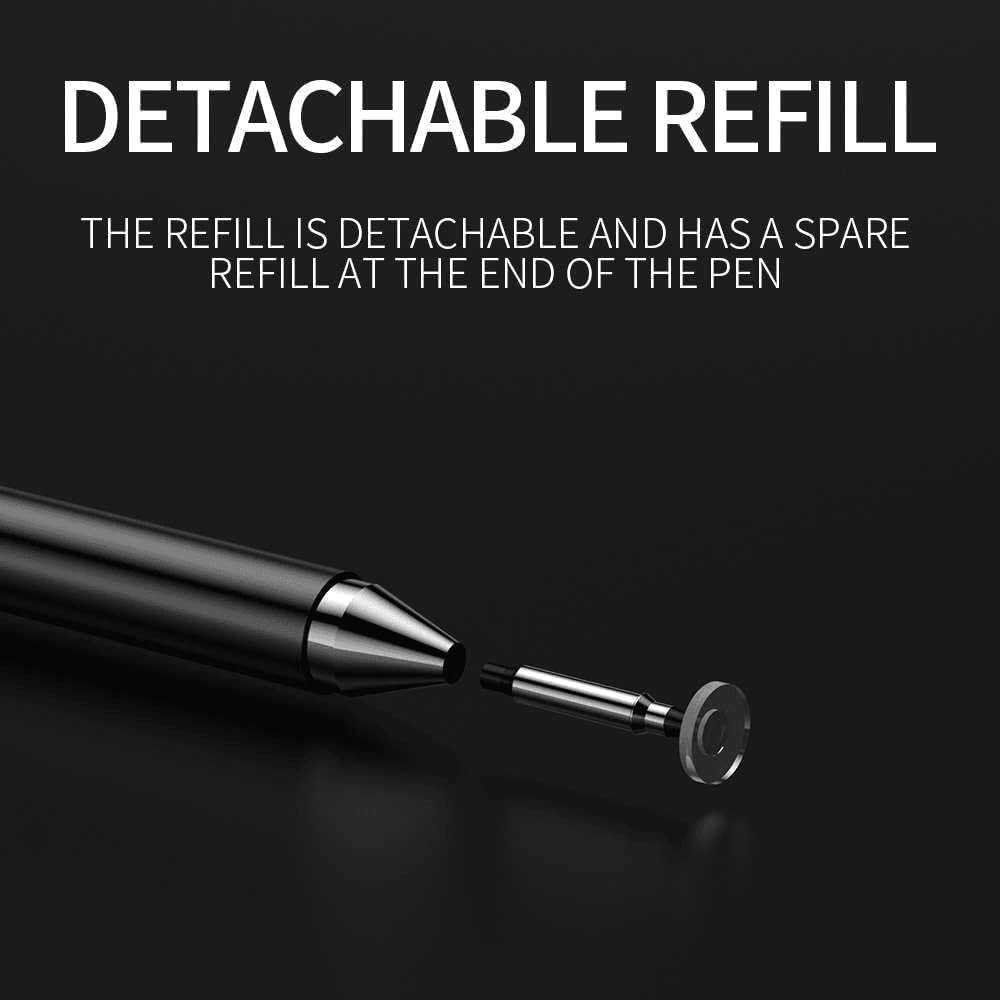 Passive Capacitive Touch Screen Stylus Pen For iOS Android Windows Smart Phone Tablet JR-BP560 Black
