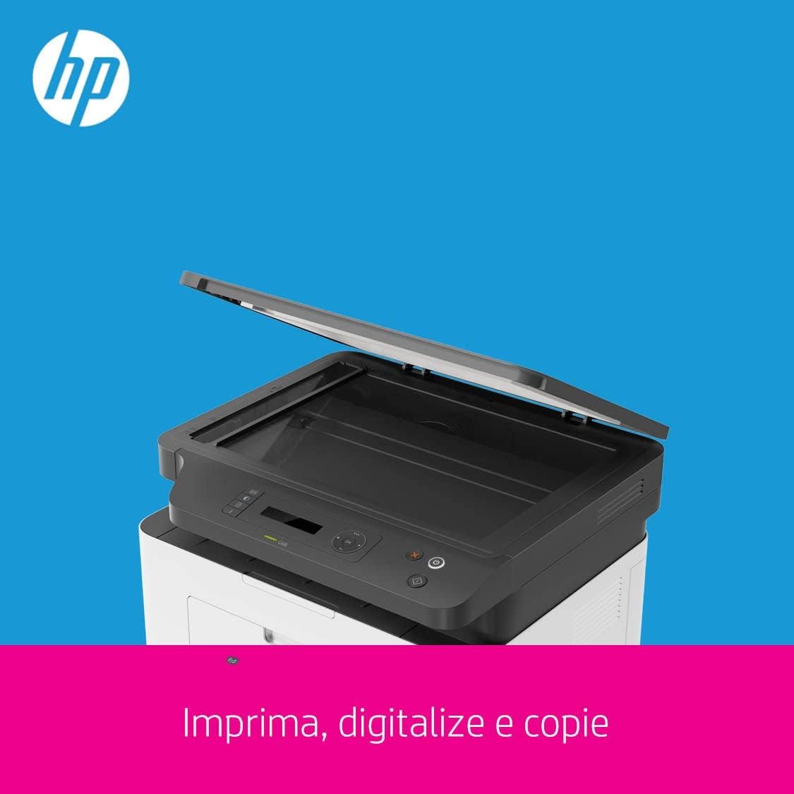 HP Laser MFP 135A Print/Copy/Scan/Multi-Functional All in One Office Printer White - WORLD TRADE FOR COMPUTER 