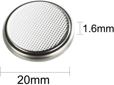 PANASONIC BATTERIES CR2032 LITHIUM BATTERY, 3V, COIN CELL (5 pieces)