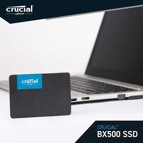 BX500 SATA 2.5" Internal SSD, 1TB Capacity, 540 Mb/s Sequential Read, 500 Mb/s Sequential Write, 360TB TBW SSD Endurance, Black | CT1000BX500SSD1 1000 GB