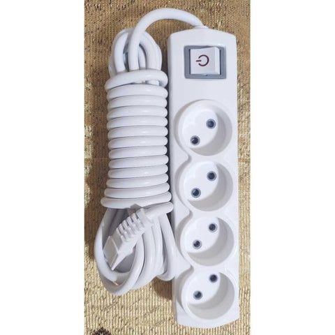 WALSAN Power Strip Joint 4 Sockets - WORLD TRADE FOR COMPUTER 