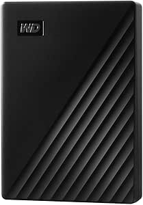 6 TB My Passport Portable Hard Drive, Up to 6TB Storage, USB 3.2 Gen 1 / USB 2.0, Up to 5Gb/s Transfer Rate, Black | WDBR9S0060BBK-WESN 6 TB