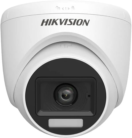 Hikvision DOME IP CAMERA 2MP 2.8MM HDTVI/HDCVI/AHD/CVBS IR20M - DS-2CE76D0T-LPFS -