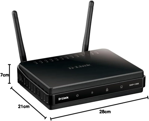 موسع نطاق واي فاي DAP-1325 N300 باللون الأبيض