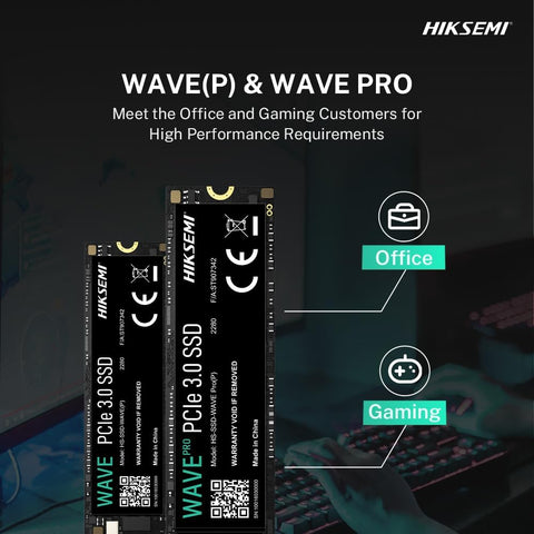 Hikvision HIKSEMI WAVE(P) 256GB NVMe M.2 PCIe Gen 3 SSD Up to 1200MB/s, Internal Solid State Drive for Desktop Laptop Computer