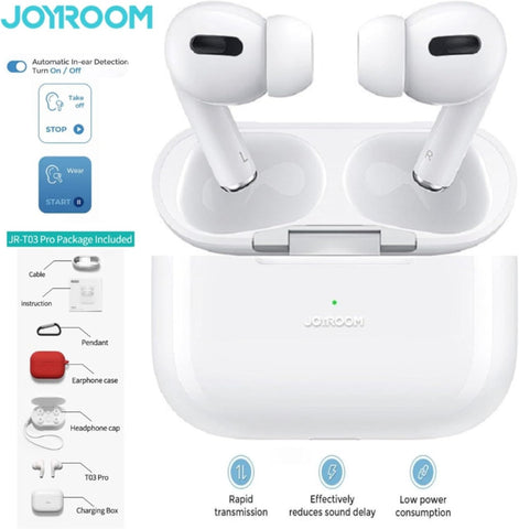 Bluetooth TWS Earphones With Charging Case White