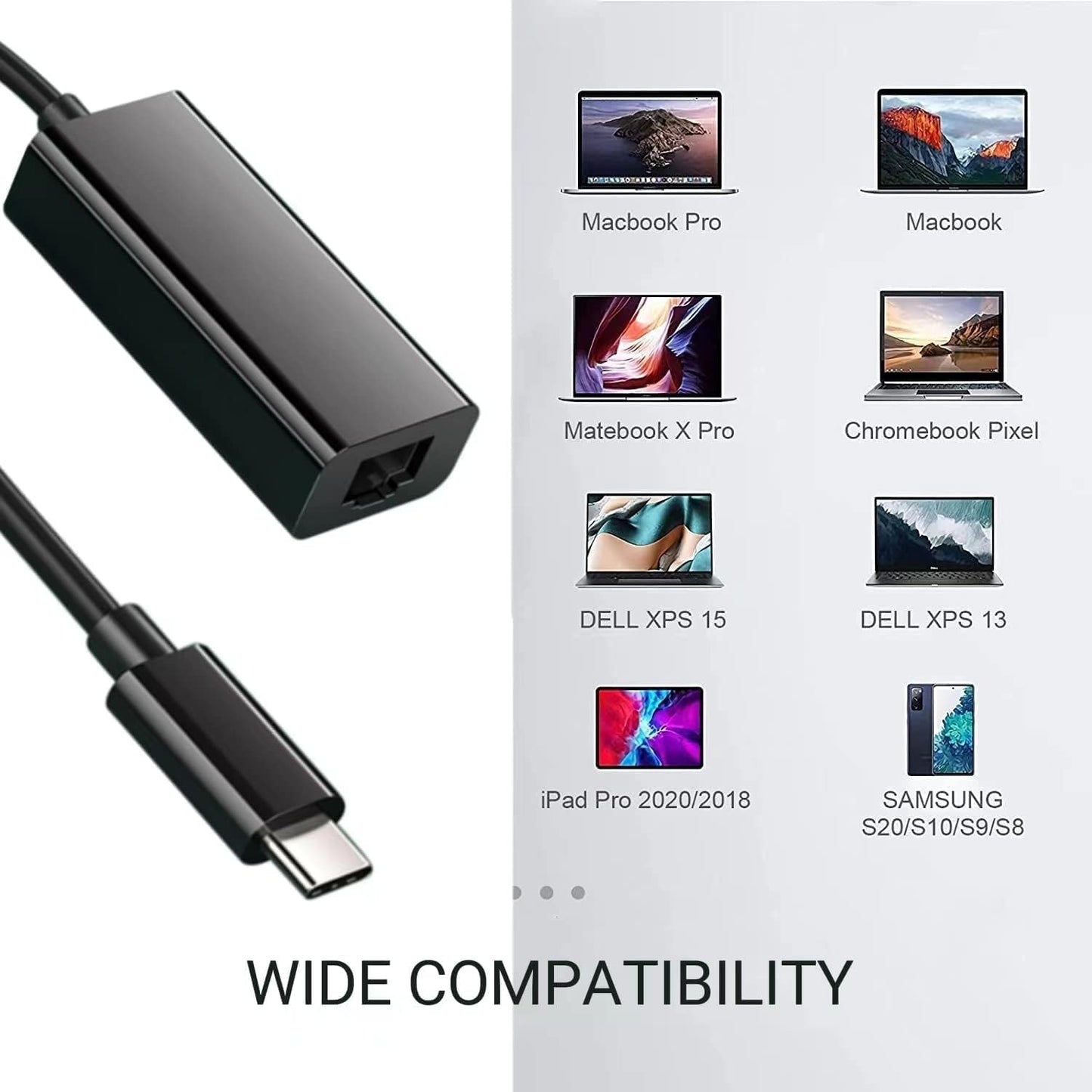 Usb 3.1 Type C Togigabit Ethernet Lan Network Adapter