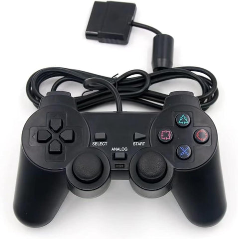 PS2 Wired Controller for Sony PlayStation 2 Black