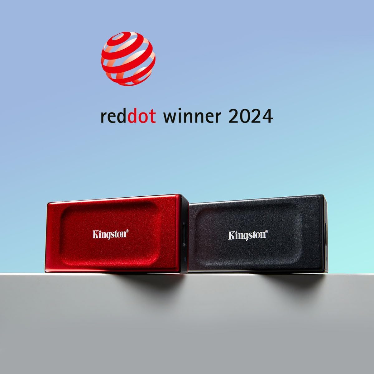 XS1000 External SSD USB 3.2 Gen 2 Portable Solid State Drive Red -SXS1000R/2000G 2 TB