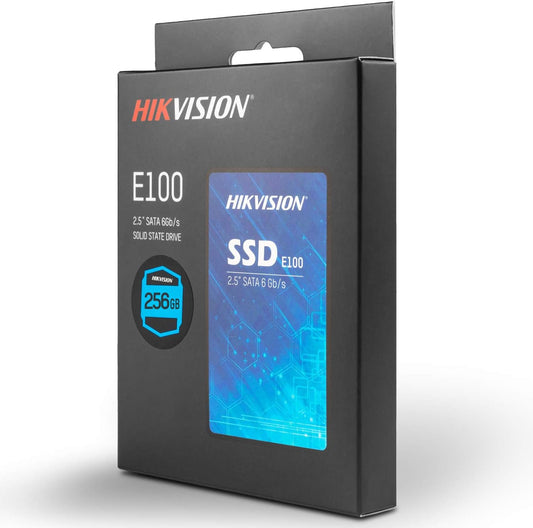 Hikvision 2.5 Inch Internal Ssd 256Gb, Sata 6Gb/S, Up To 550Mb/S E100 Solid State Disks 3D Nand Tlc 256 GB