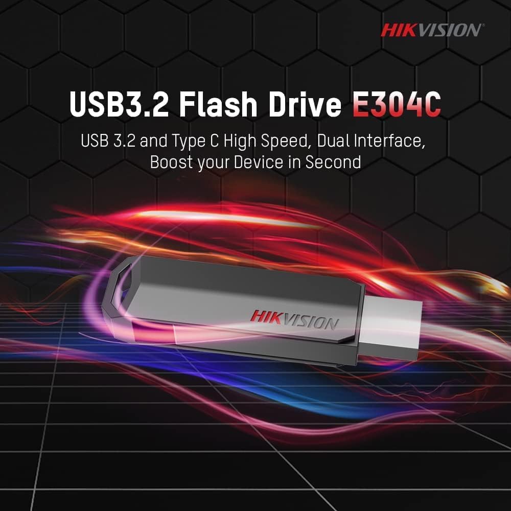 Hikvision E304C Ultra Dual Drive Go USB Type-C Flash Drive