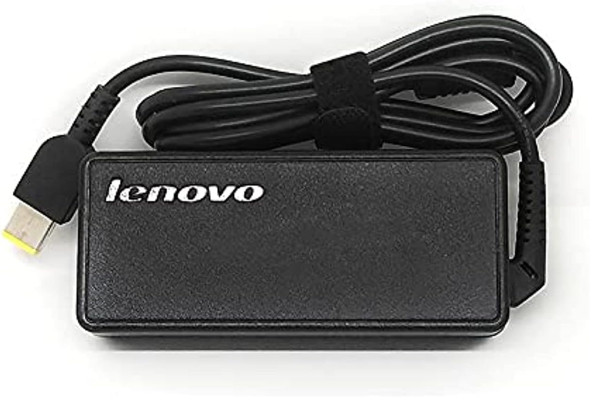 Lenovo 65W Laptop Charger USB Rectangular Tip – 20V 3.25A Power Adapter for ThinkPad Laptops

