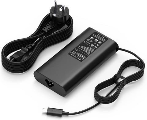 65W USB-C Charger for Dell Latitude & Dell XPS Laptops – Fast Type-C Power Adapter for Efficient Charging

