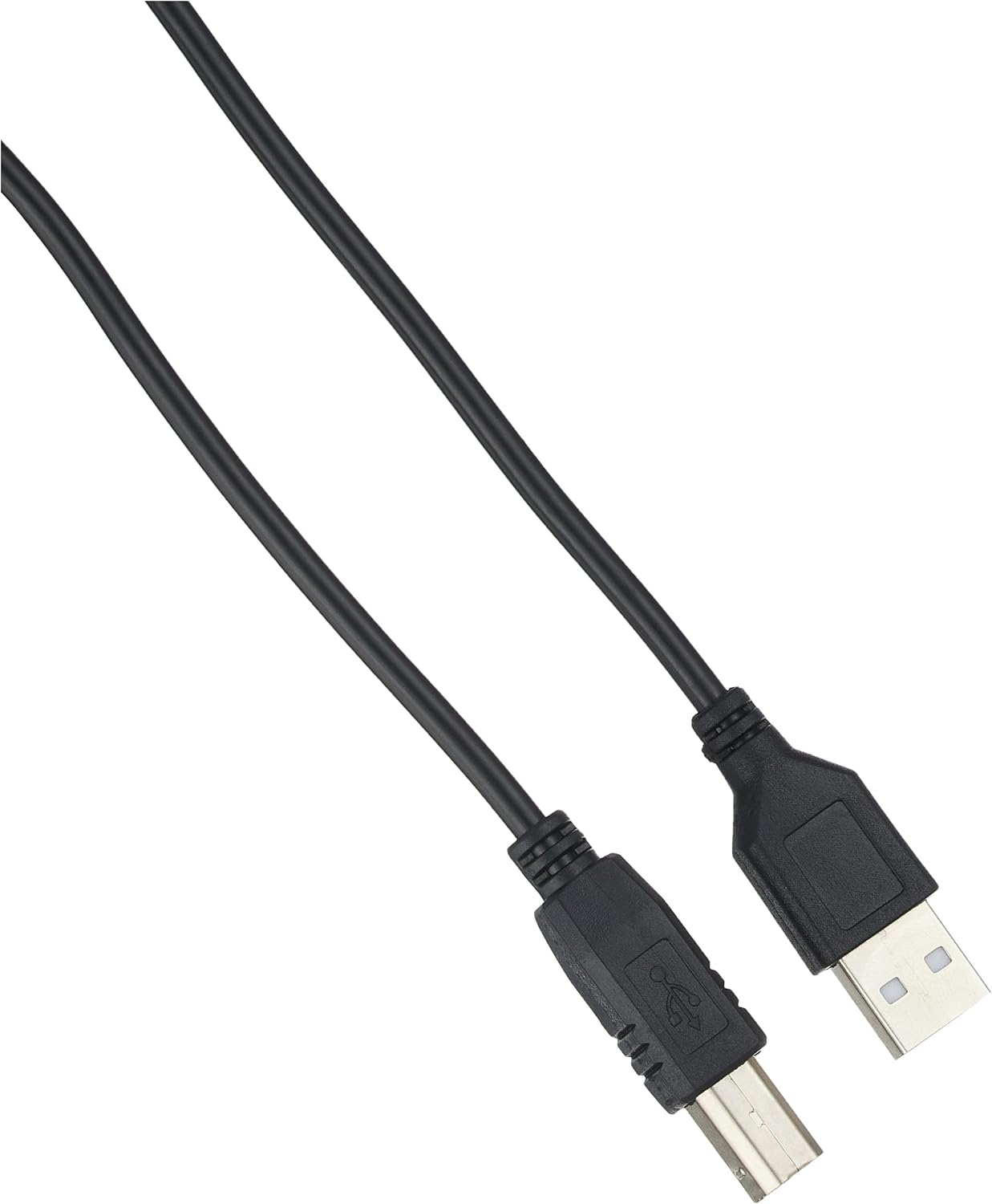 USB 2.0 Type A to Type B Male Printer Cable Black