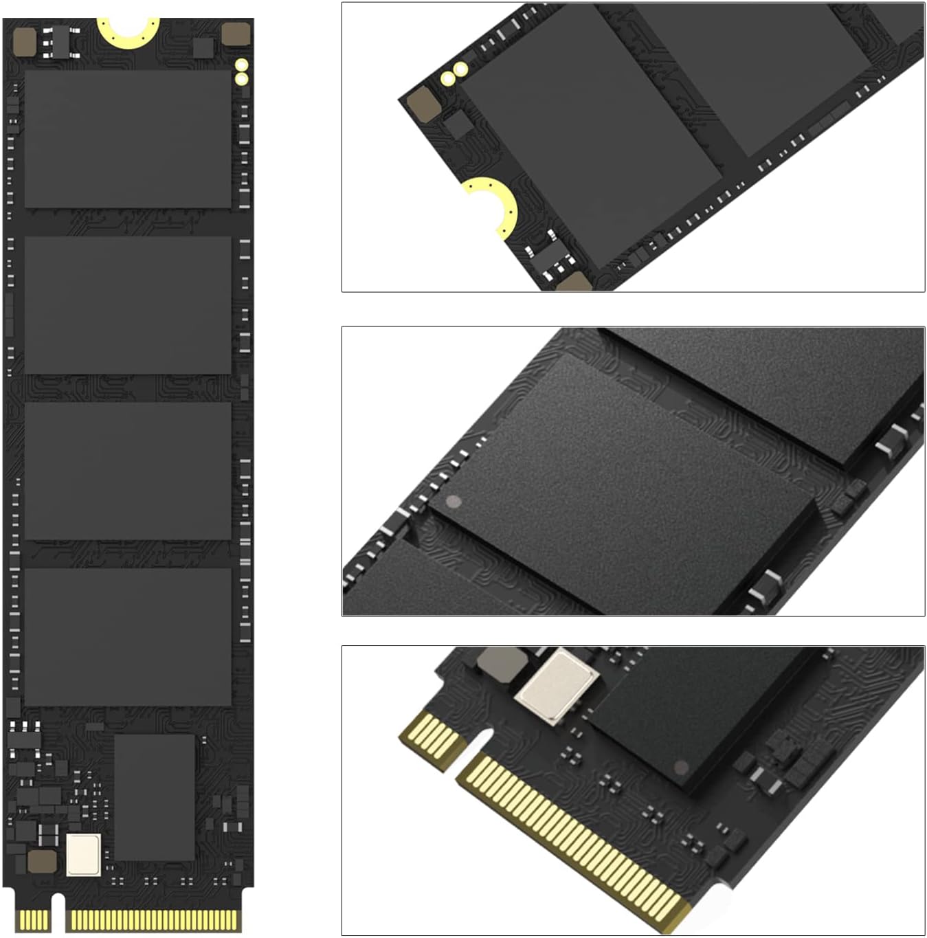 HIKVISION Internal SSD 512GB, Internal Solid State Drive, NVMe PCIe Gen 3x4, M.2 2280, 3D NAND Flash Memory, Up to 3500MB/s Read Speed 512 GB - WORLD TRADE FOR COMPUTER 