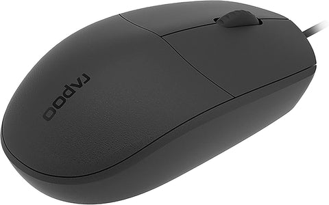 Rapoo N200 Wired Optical Mouse Black WORLD TRADE FOR COMPUTER -LAPTOP