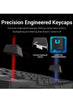 K552 Kumara Mechanical Gaming Keyboard – Rainbow Backlight – Switch – 87 Key TKL Design – (AR / EN Key ) | Black