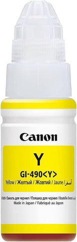 490 Ink Tank Cartridge 4 Color Set Black, Cyan, Yellow & Magenta